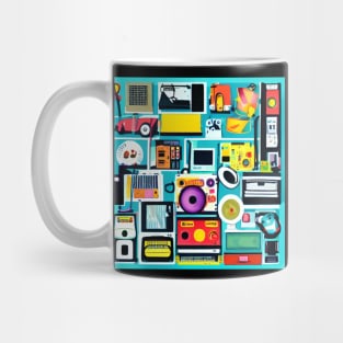 90s collage Mug